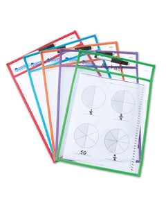 Uitwisbare hoes met stift (1 ex.)