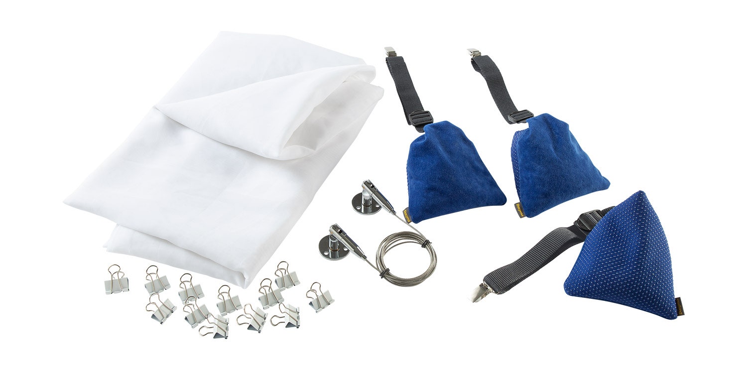 Projectiegordijn | Experimenteren met licht