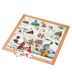 Puzzel extreem weer - Kou