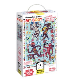 Puzzel Mijn Lichaam | 204 stukjes