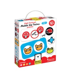 Puzzel Zoek de Tweeling | Hoog Contrast