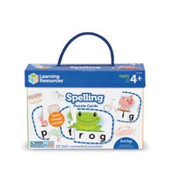 Puzzelkaarten | Plaatje-letter | Engels