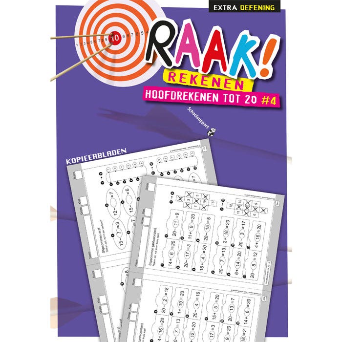 RAAK! Hoofdrekenen tot 20-4