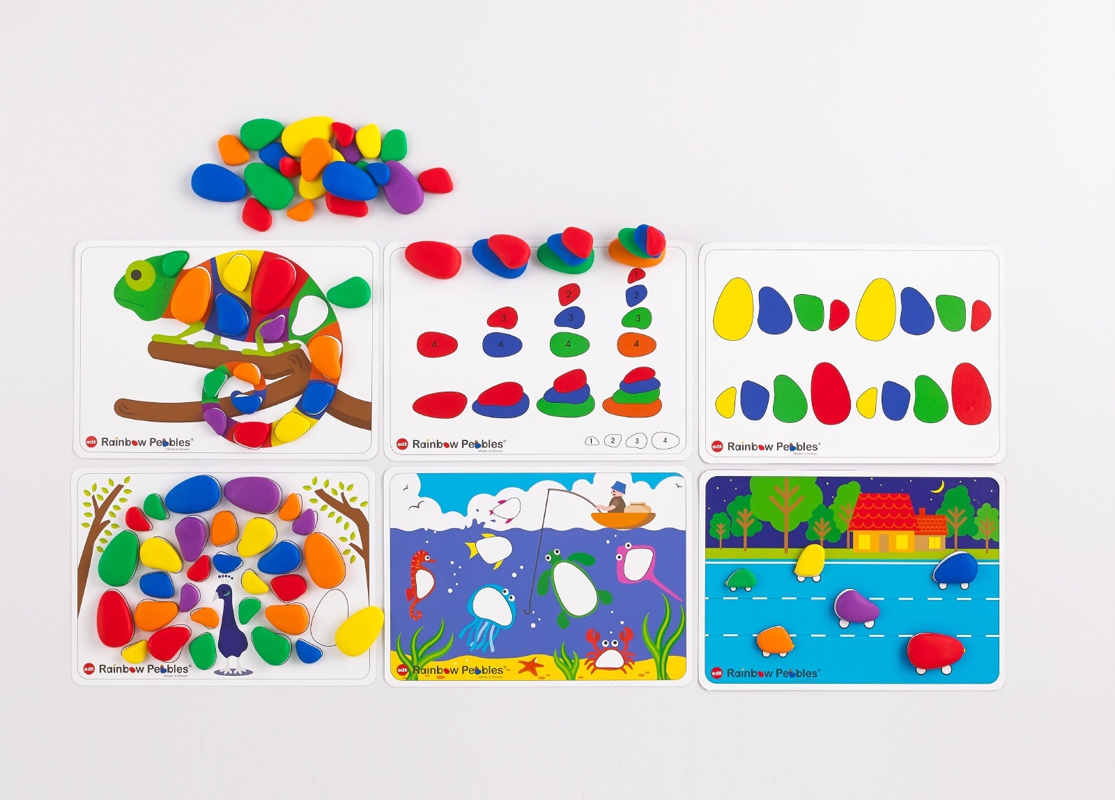Rainbow Pebbles Activiteitenset (60 delig)
