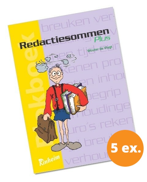 Blokboek Redactiesommen Plus - 5 stuks