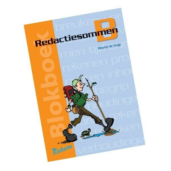 Blokboek Redactiesommen B - 1 stuks