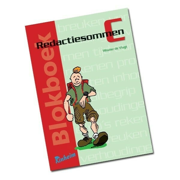 Blokboek Redactiesommen C - 1 stuks