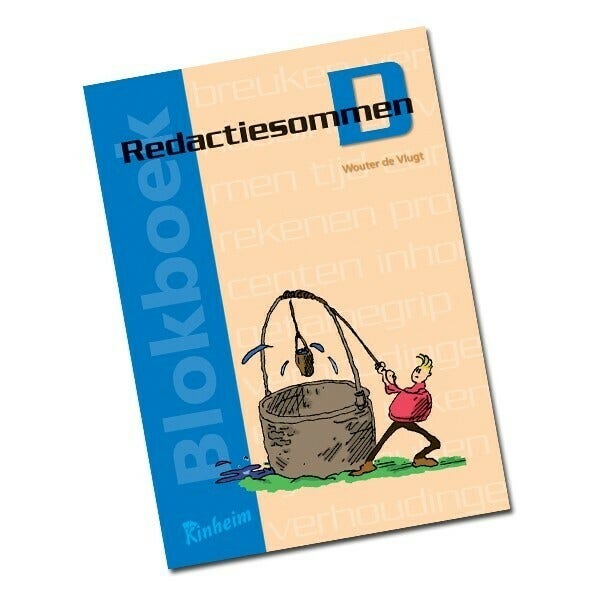 Blokboek Redactiesommen D - 1 stuks