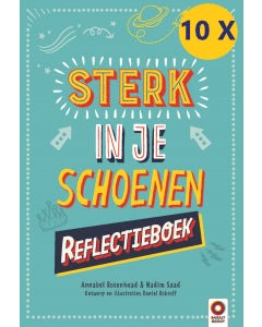 Sterk in je schoenen Reflectieboek - schoolset van 10 boeken