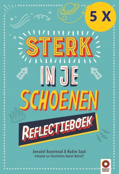 Sterk in je schoenen Reflectieboek - schoolset van 5 boeken