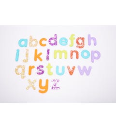 Regenboog Glitter Letters - Set van 26 stuks