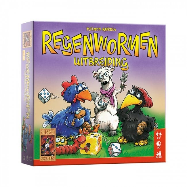 Regenwormen Uitbreiding