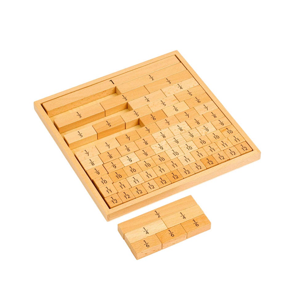 Rekenblokken Hout | Breuken