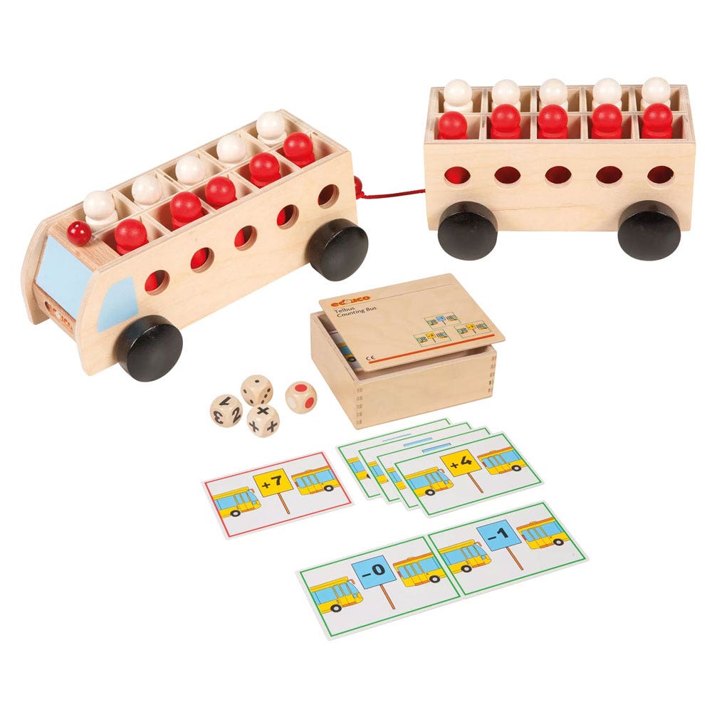 Rekenbus met aanhanger | Mini | tot 20 | Educo