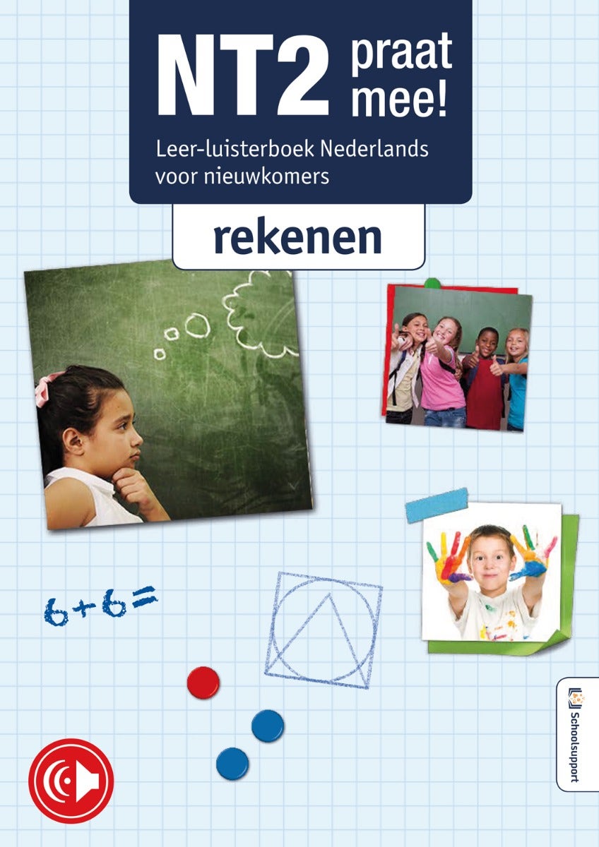 NT2, Praat Mee!, Leer- en Luisterboek Rekenen

