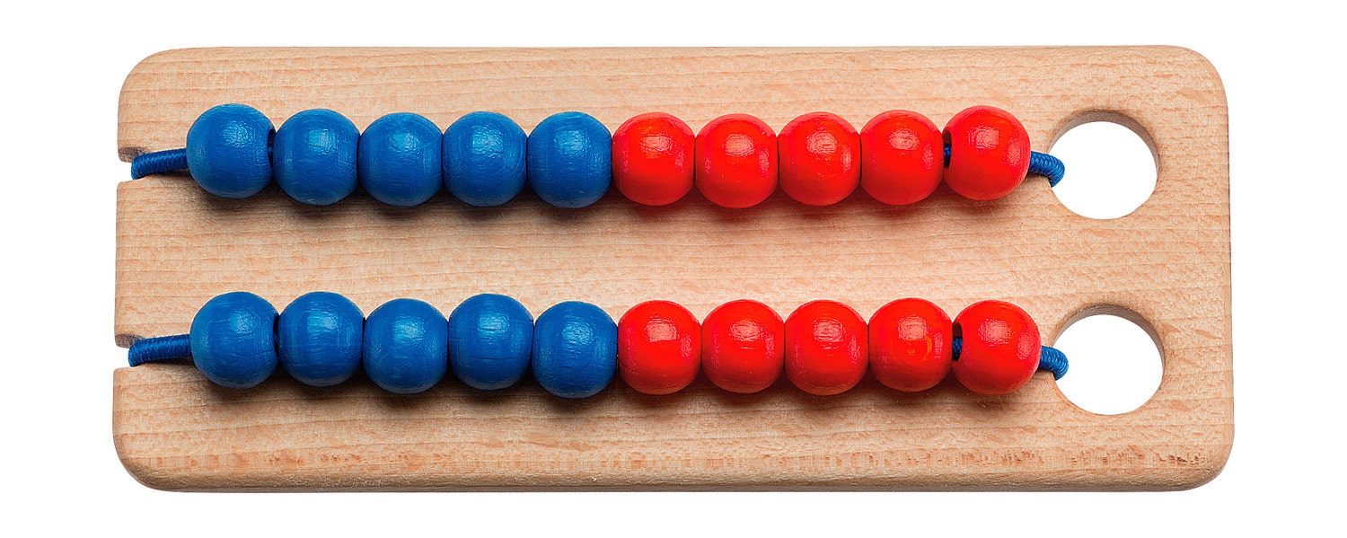 Rekenplankje tot 20 | Rood-Blauw