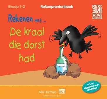 Rekenprentenboek: Kraai die dorst had