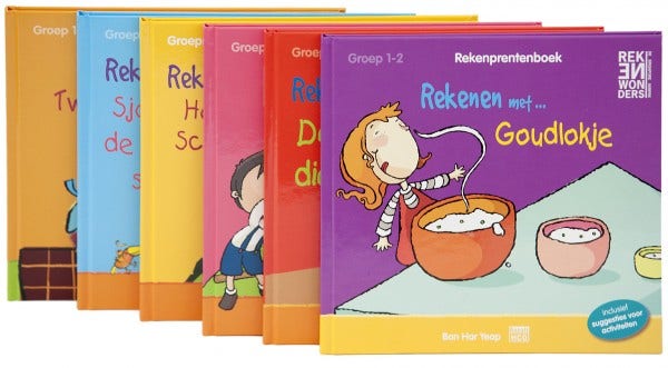 Rekenprentenboeken - pakket 1