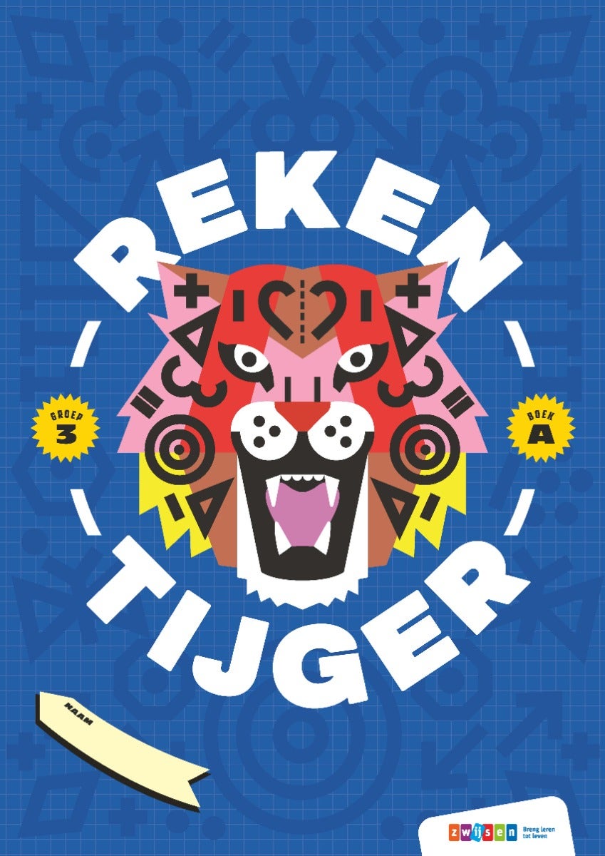 Rekentijger editie 2 - Groep 3 - Set van 5 werkboeken A