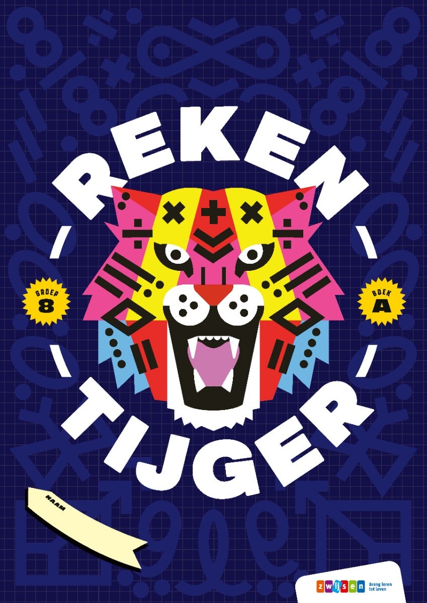 Rekentijger editie 2 - Groep 8 - Set van 5 werkboeken A