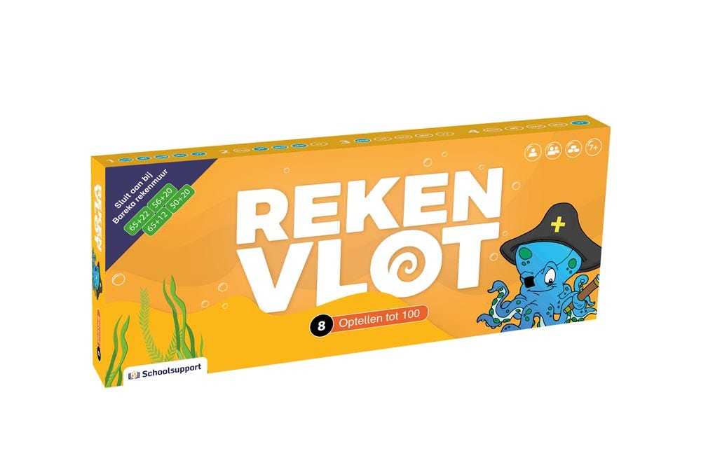 Rekenvlot laag 2 - Spellen eiland 8
