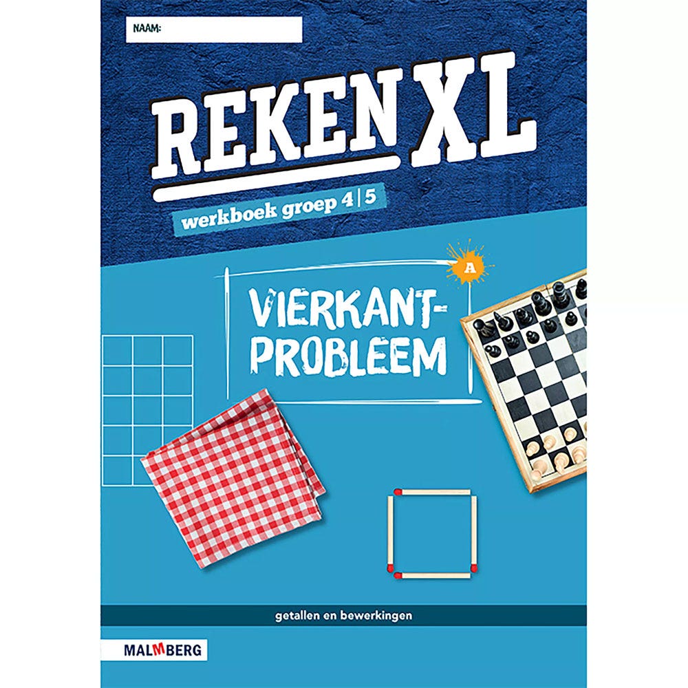 RekenXL Vierkantprobleem-Kubussen tekenen