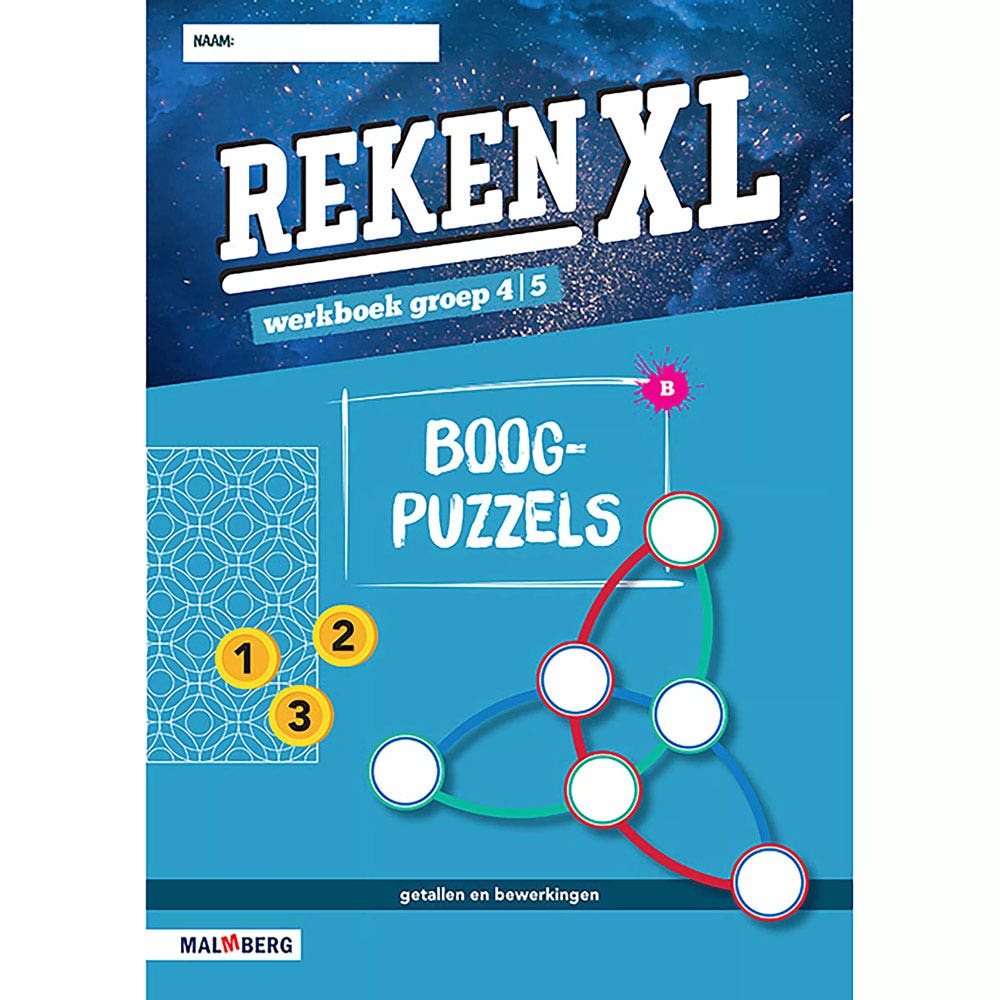 RekenXL Boogpuzzels-Cirkelsterren