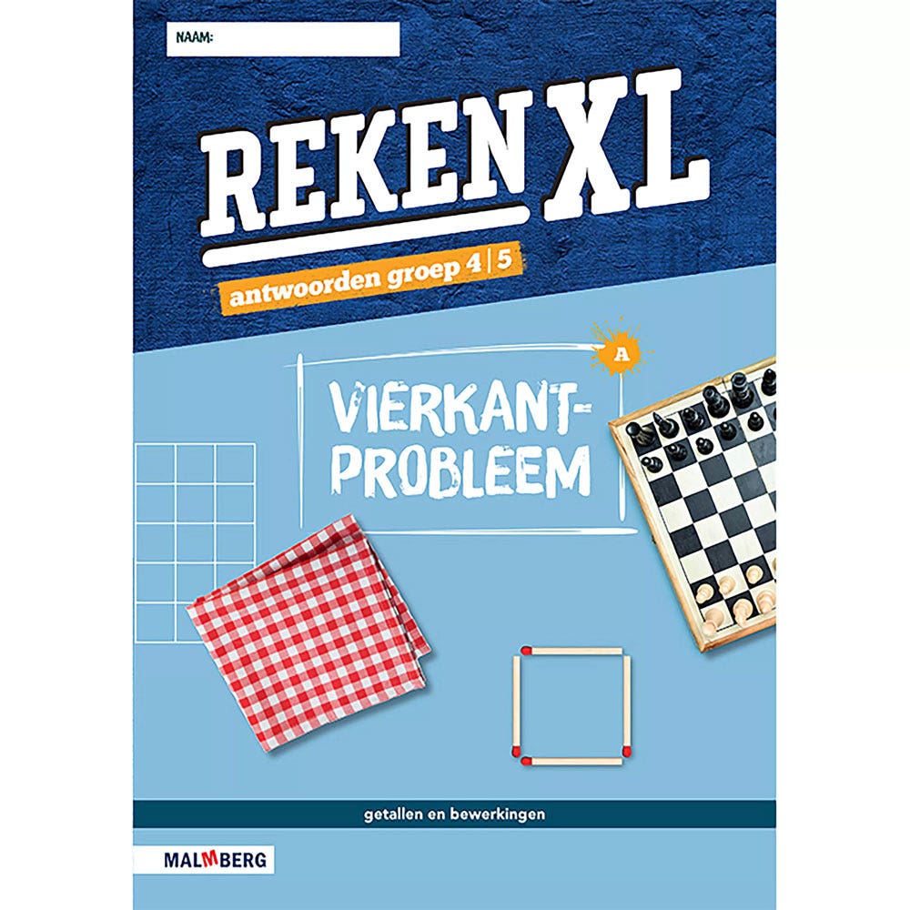 RekenXL Vierkantprobleem-Kubussen
