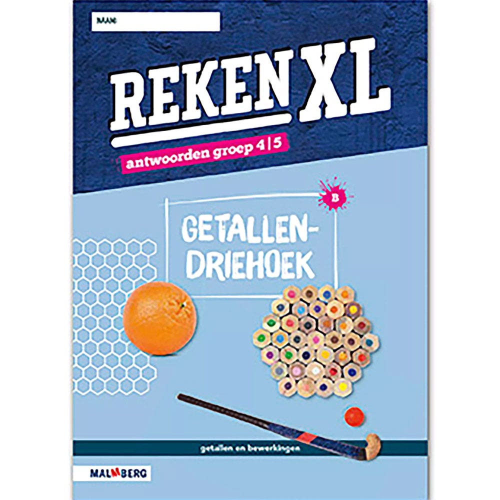 RekenXL Getallendriekhoek-Vouwpuzzels