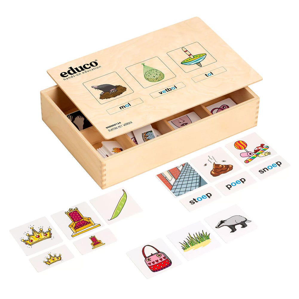 Rijmtrio met woorden|Educo