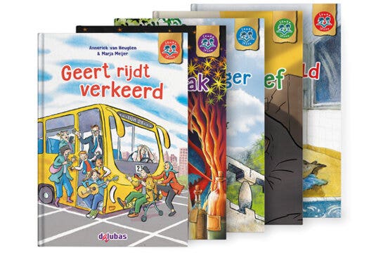 Samenleesboeken E3 pakket 2 tutorlezen (5 boeken)