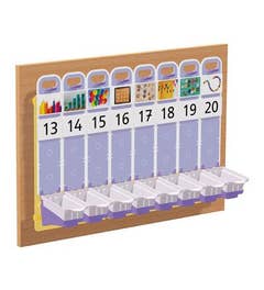 Schatkist editie 3 - Routine rekenen (getalbegrip): Getallenwand 13-20 (aanvulset)