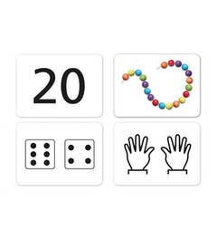Schatkist editie 3 - Kaartjes getallenwand 13-20