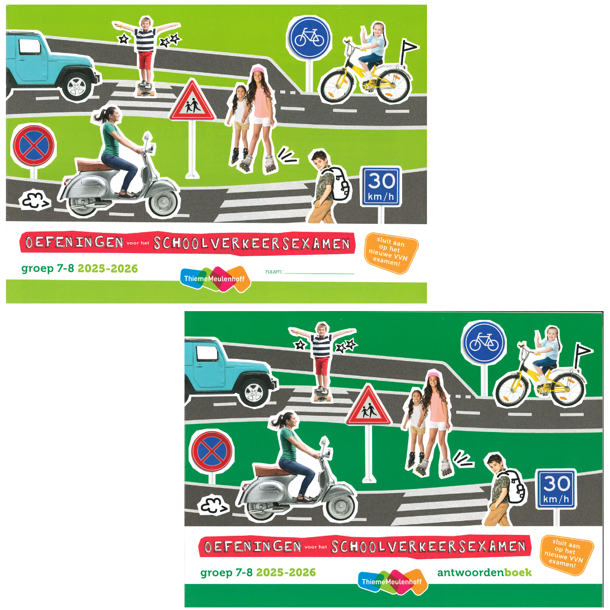Oefeningen voor het schoolverkeersexamen 2025-2026 (groep 7 en 8)