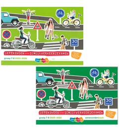 Oefeningen voor het schoolverkeersexamen 2025-2026 (groep 7 en 8)