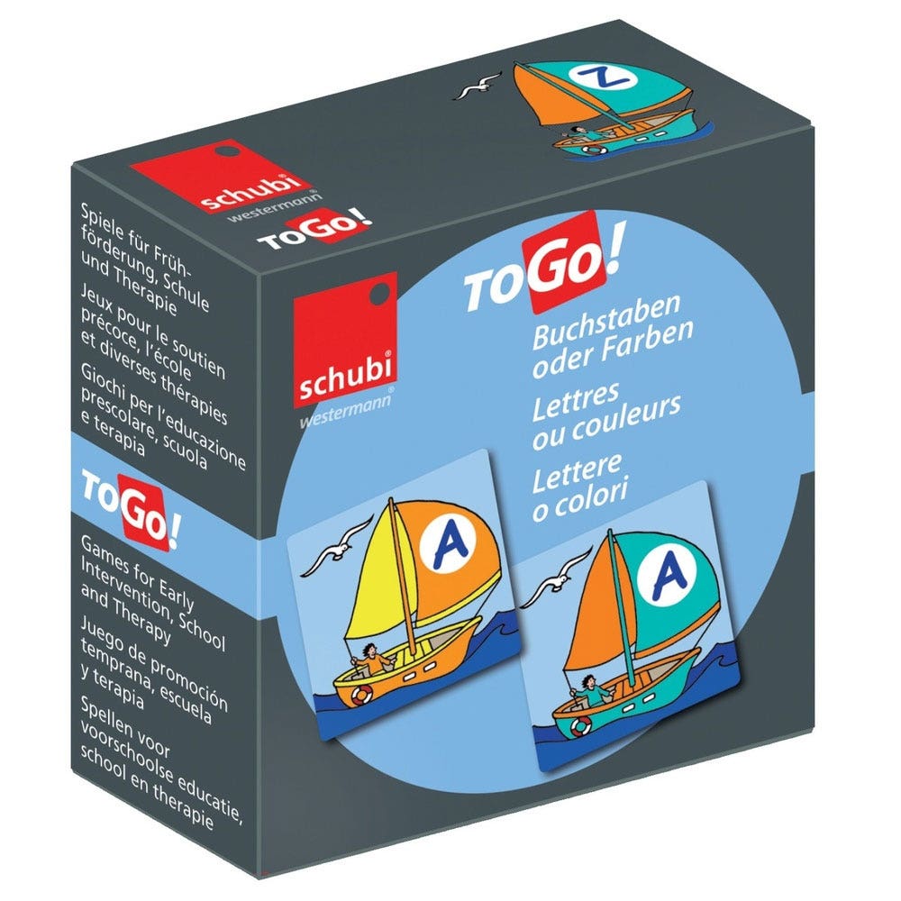 Schubi ToGo! Letters of kleuren