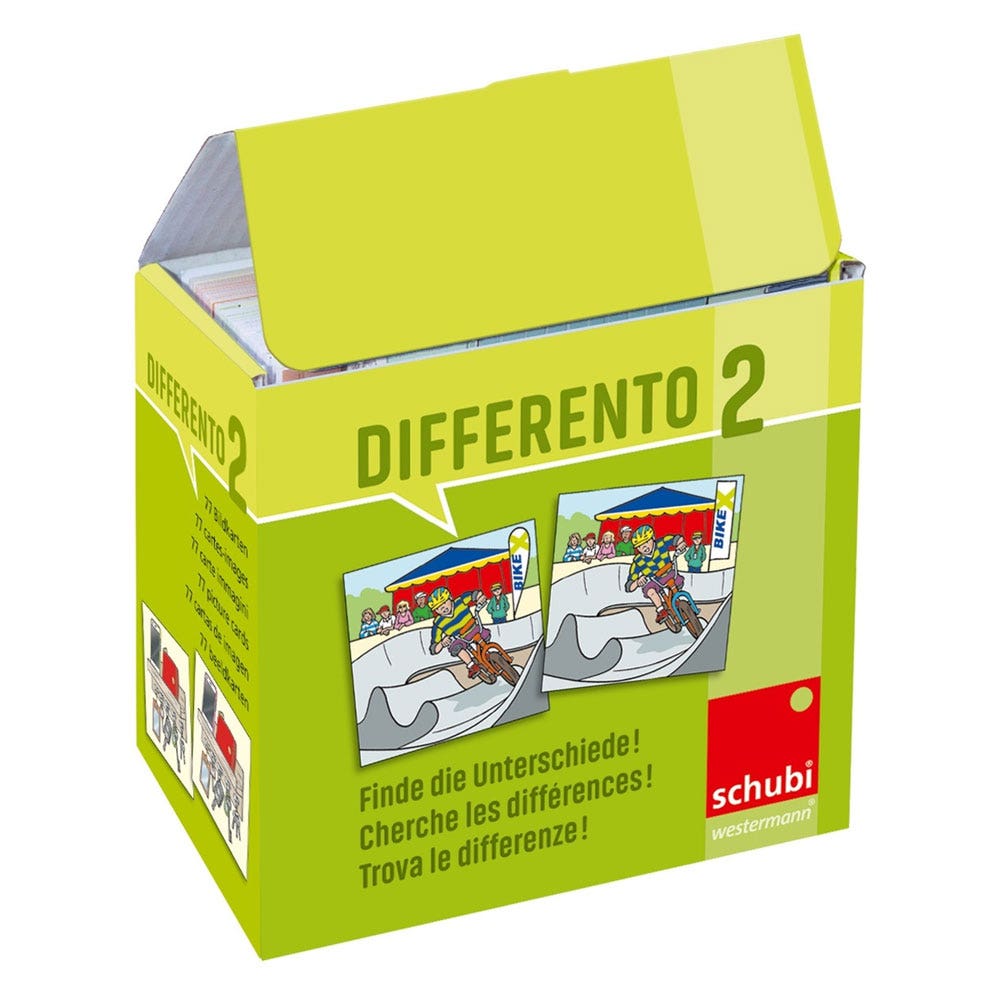 Schubi Verhalendoos: Differento 2 - Vind de verschillen!