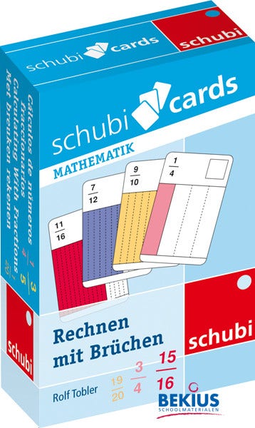 Schubi Cards Rekenen met Breuken