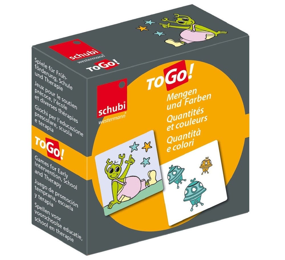 Schubi ToGo! Hoeveelheden en kleuren