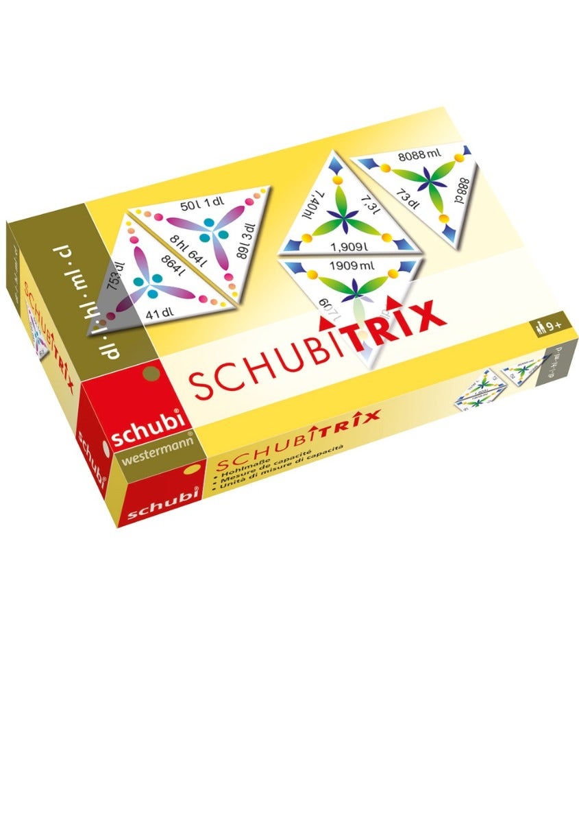 SCHUBITRIX - Inhoudsmaten