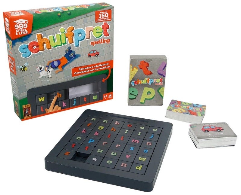 Schuifpret | Spelling