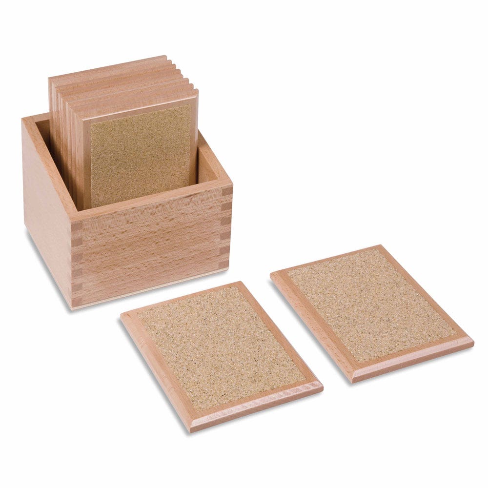 Schuurpapiergradaties: ruw