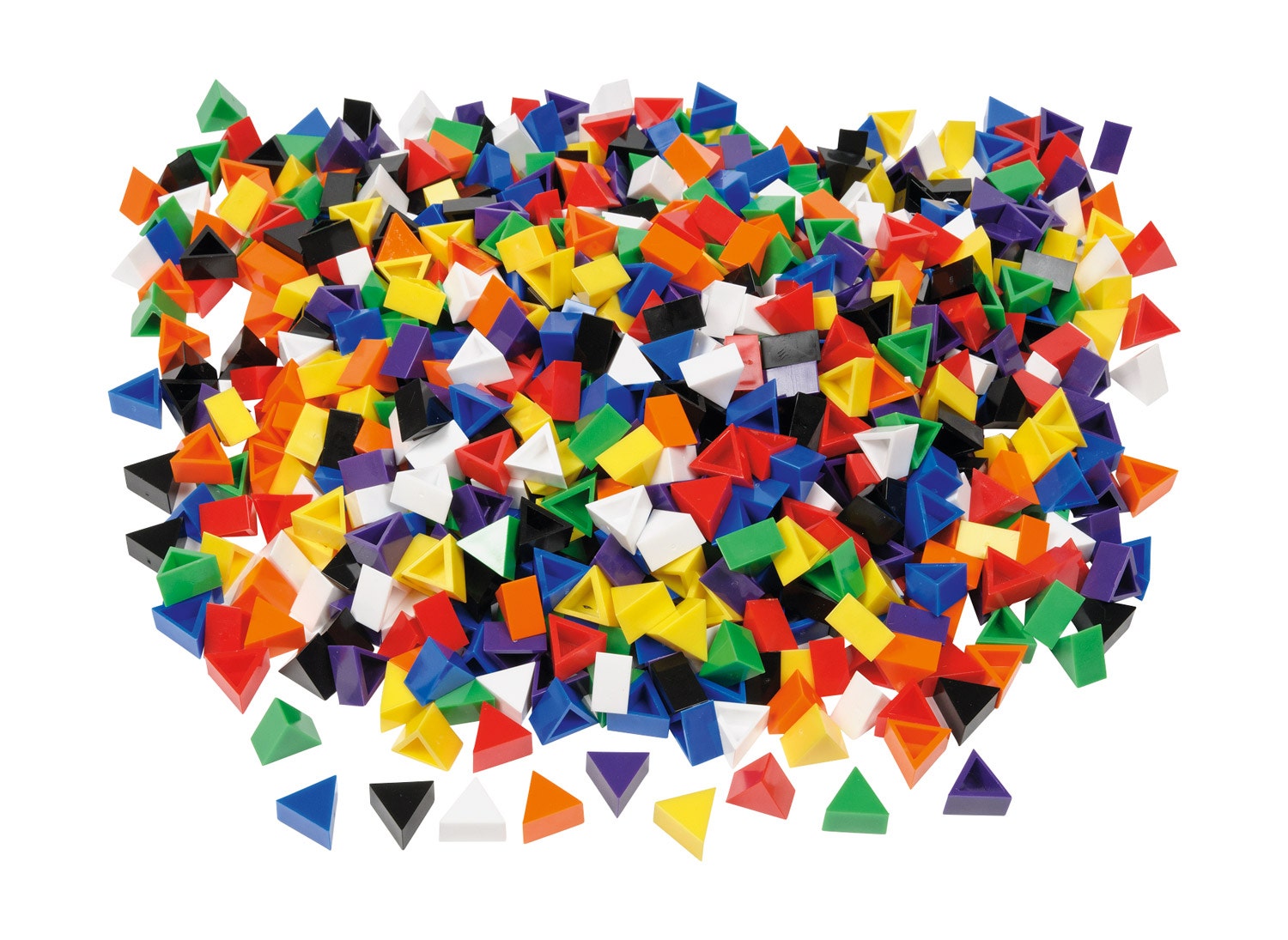 Scope driehoekjes | Kleuren (850 stuks)