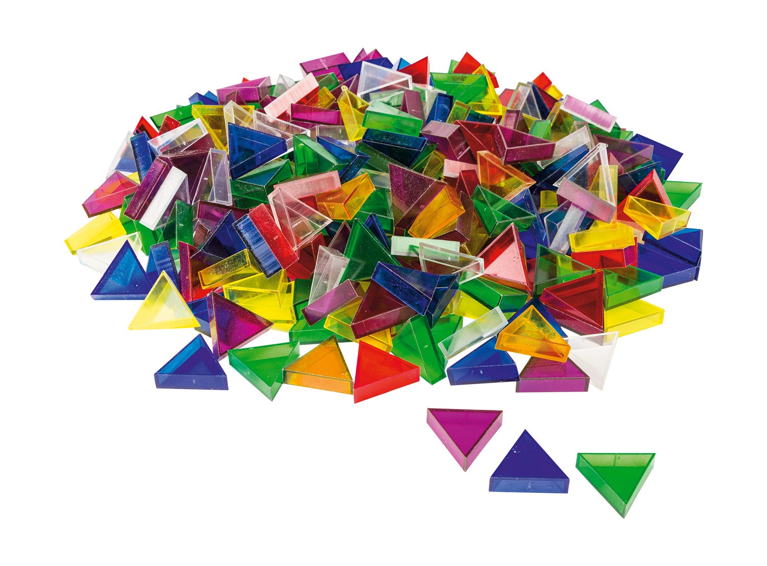 Scope driehoekjes XL | Heldere kleuren (350 stuks)