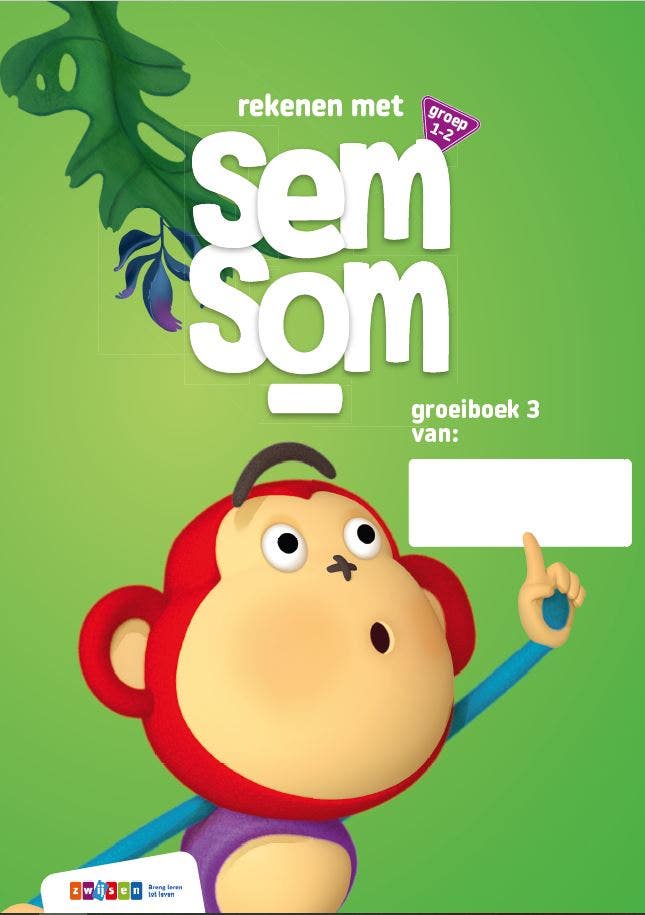 Semsom - Groep 1-2 - Groeiboek 3 (los exemplaar)