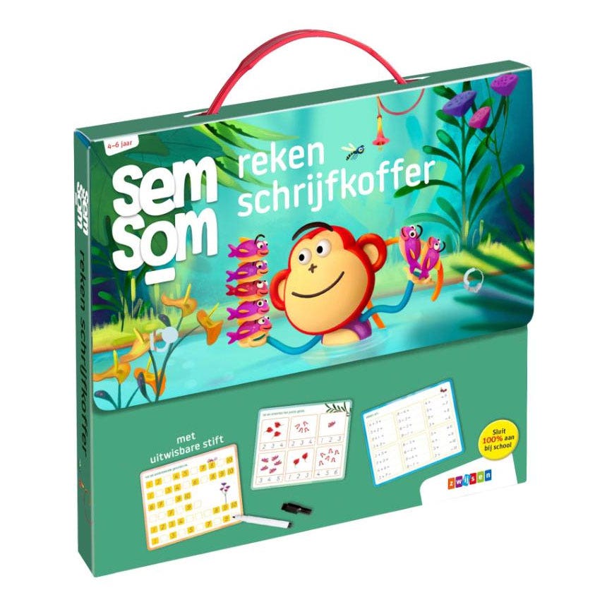 Semsom reken schrijfkoffer