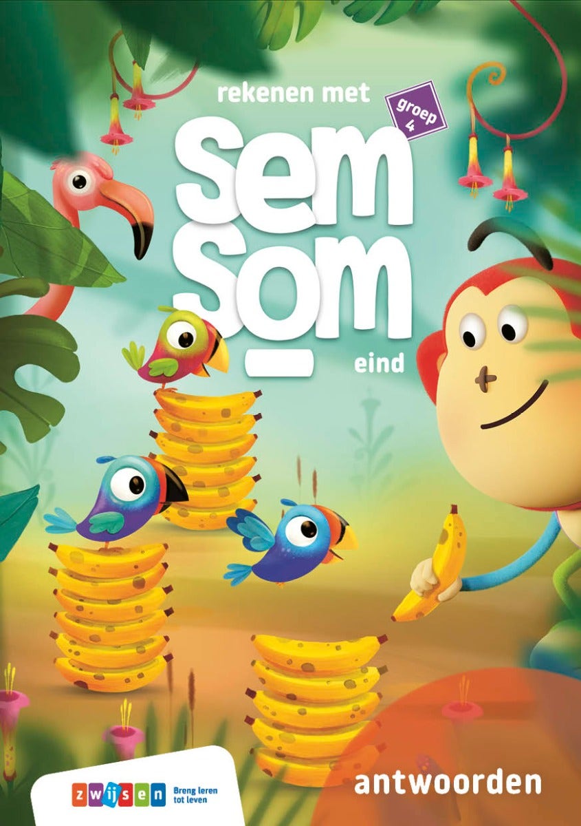 Semsom - Groep 4 - Antwoordenboek - eindblok