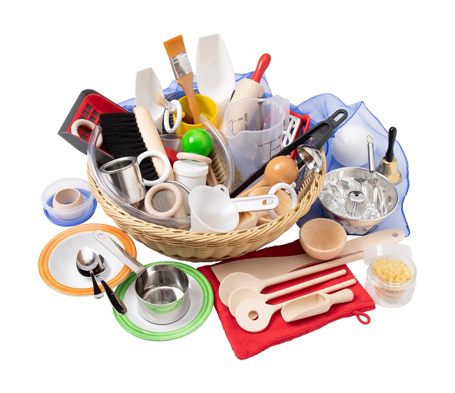 Sensorische mand | Allerdaagse voorwerpen (49-delig)