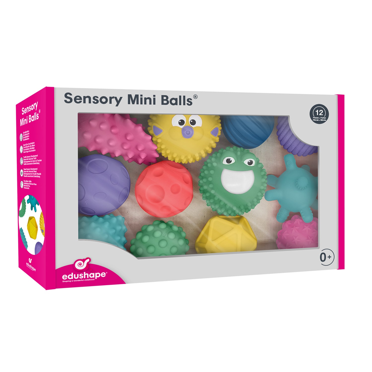 Sensorische Mini Ballen | 12 stuks