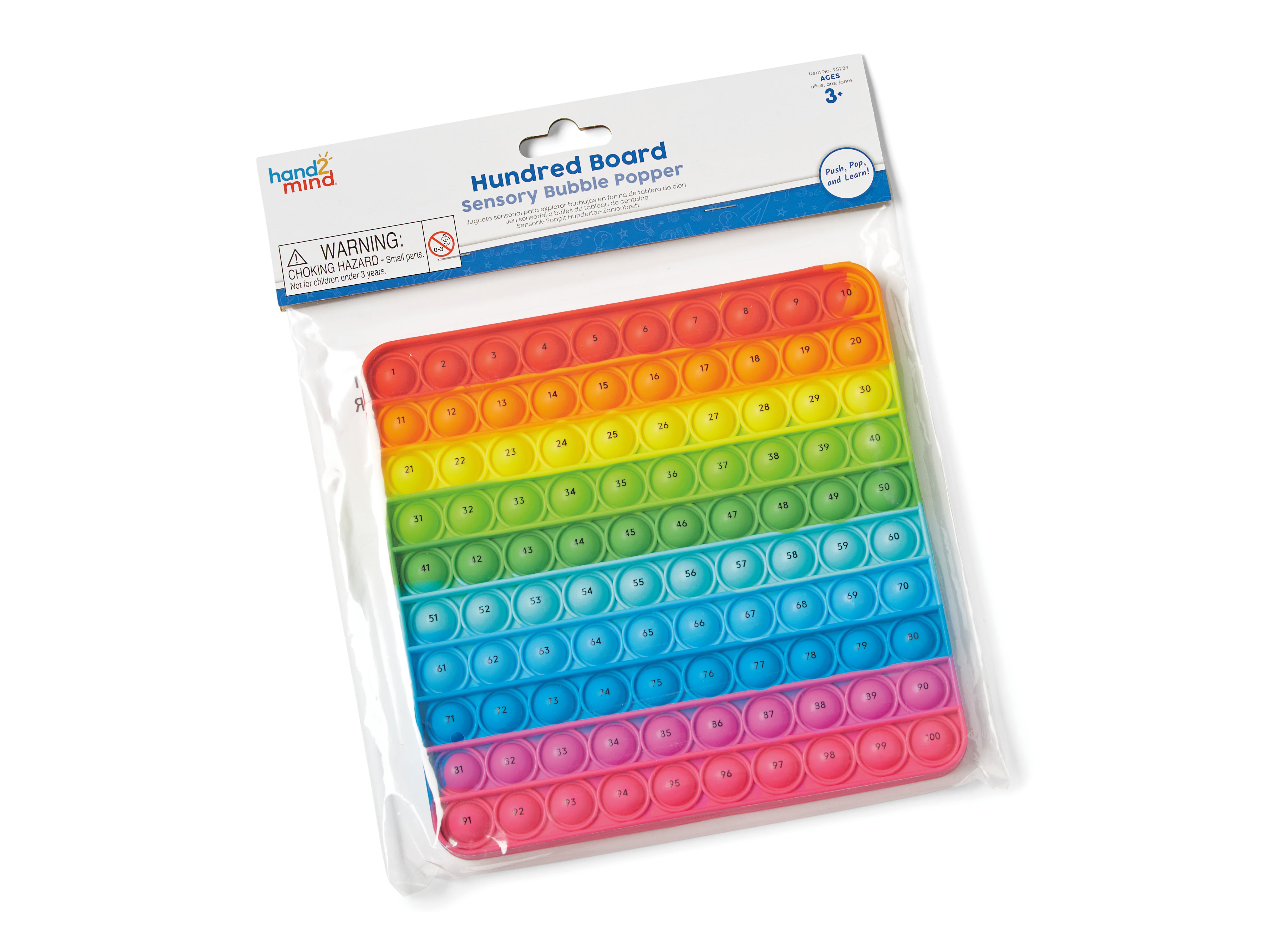 Sensorische Poppers 100 bord
